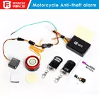 Install sim card motorcycle anti-theft gps tracker electric vehicle alarm rf-v10+