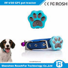 Newest product imei number tracking online waterproof pet gps tracker with smart LED lgihts