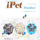 cheap mini long distance gps tracker for dogs cats pets with smart rolling LED light