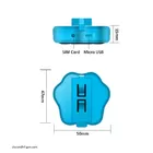 Portable cheap smallest real time gps pet tracker with one year battery and voice monitoring