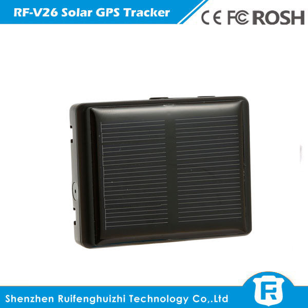 reachfar rf-v26 smallest mini solar powered gps tracker for cow/sheep with sos alarm, two
